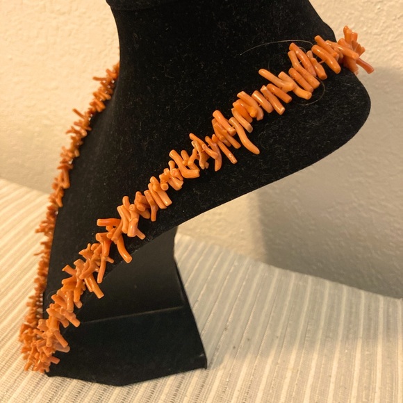 Okinawa deep sea untreated Coral!  On a string no clasp, beads or add a clasp - Picture 1 of 5